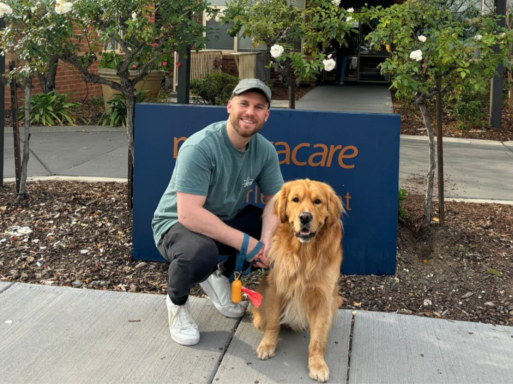 Brady, Dog Companion Volunteer