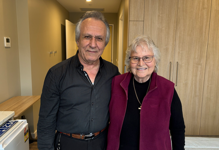 Savas and Georgia, John Hood Terrace